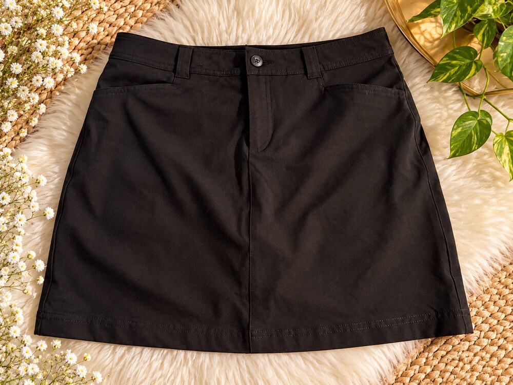 Eddie Bauer women’s black active skort size 8